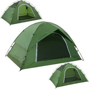 Camping Tent for 2 Person, Waterproof Two Person Tents for Camping, Small Easy U